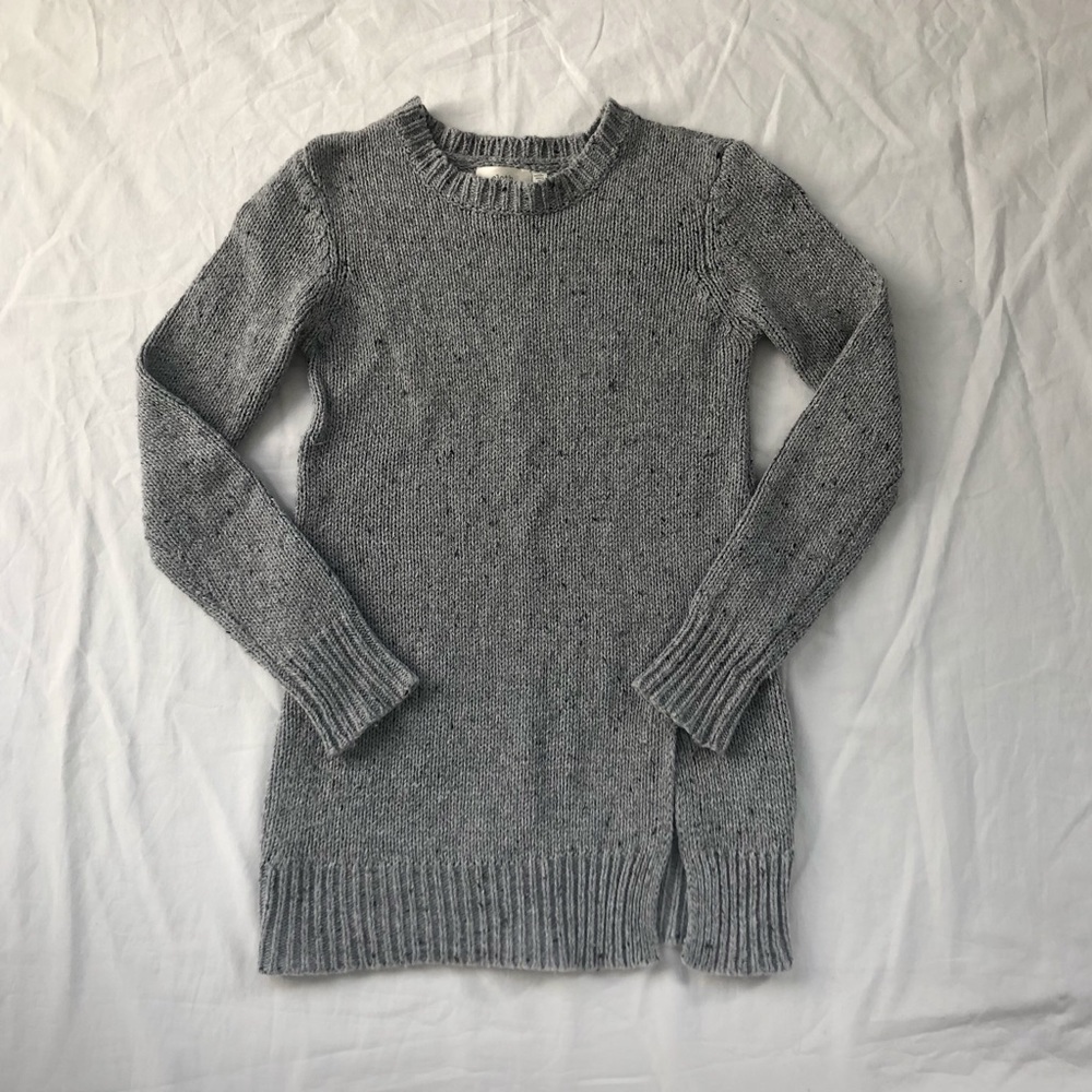 Cloth by RD Grey Speckled Knit Sweater